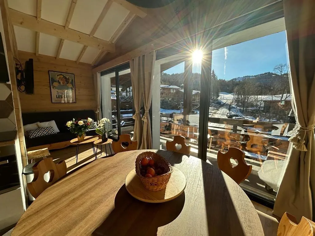 Appartement Le Stelo Les Gets 6 Personnes Aux Pieds Des Pistes 2 Chambres