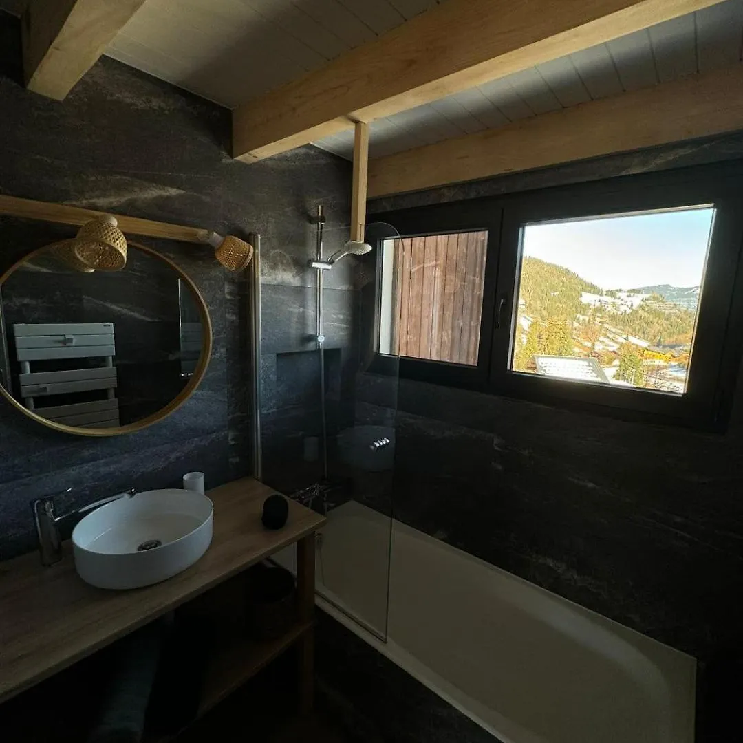 Appartement Le Stelo Les Gets 6 Personnes Aux Pieds Des Pistes 2 Chambres 0*,